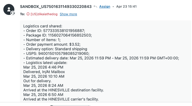 Zendesk agent view 1